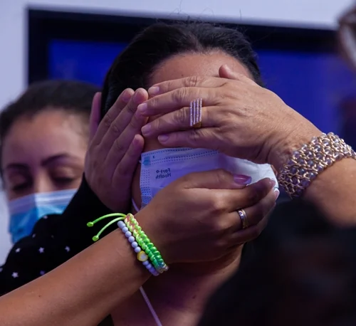 Participante durante uma vivência emocional da Imersão Despertar